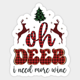 Retro Christmas Sticker